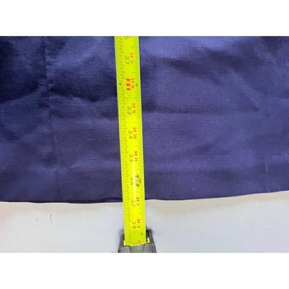 Tahari ASL Navy Blue Sleeveless Sheath Dress Size 14 - Picture 5 of 13